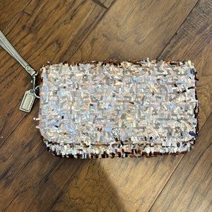 Coach wristlet clutch